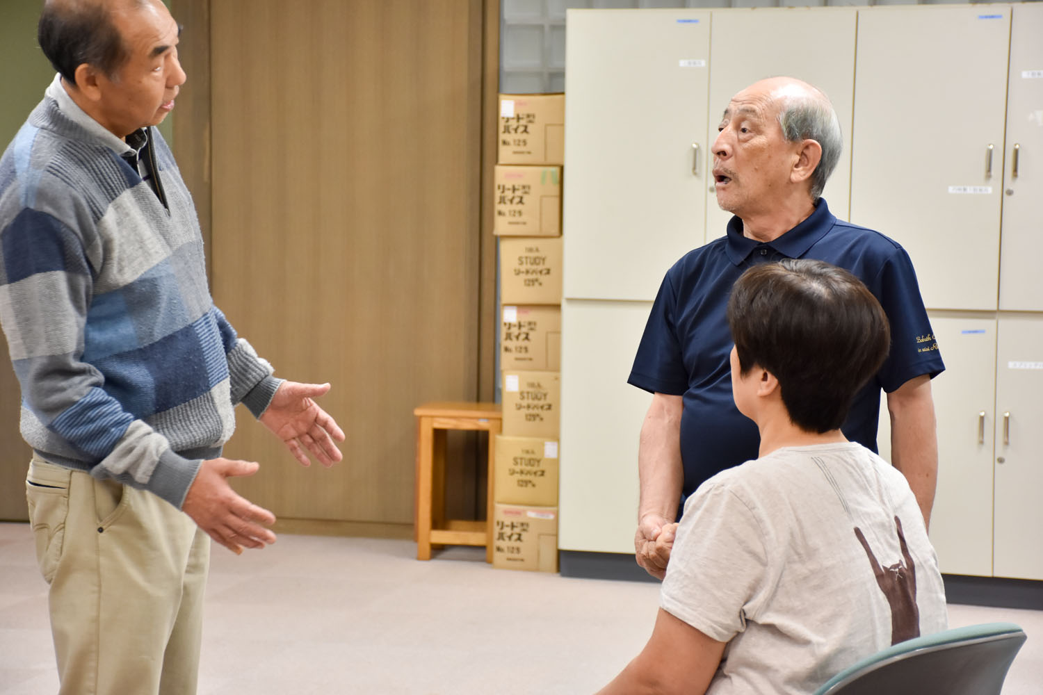 慢性期リハビリ合同症例研究会の様子