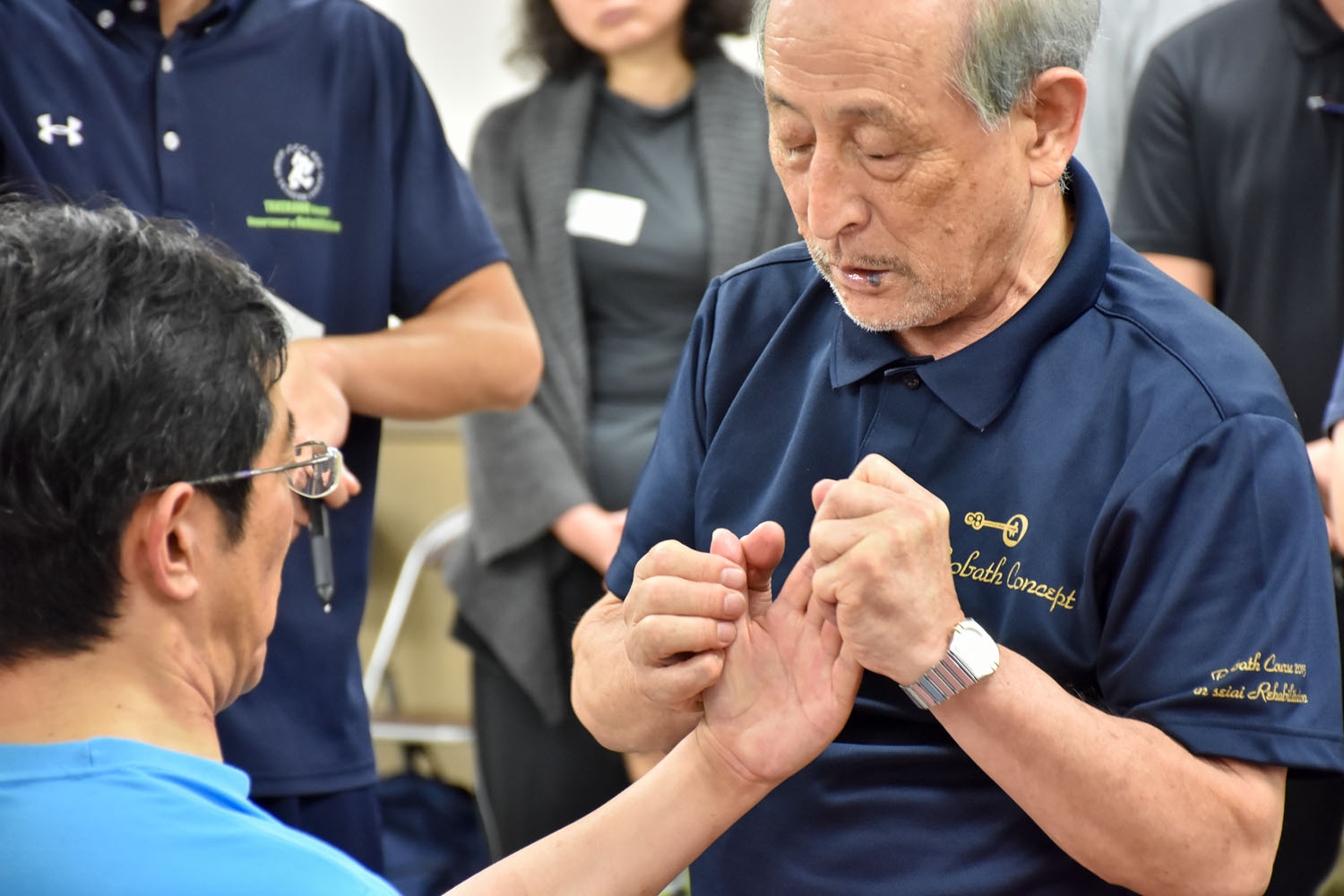 慢性期リハビリ合同症例研究会の様子