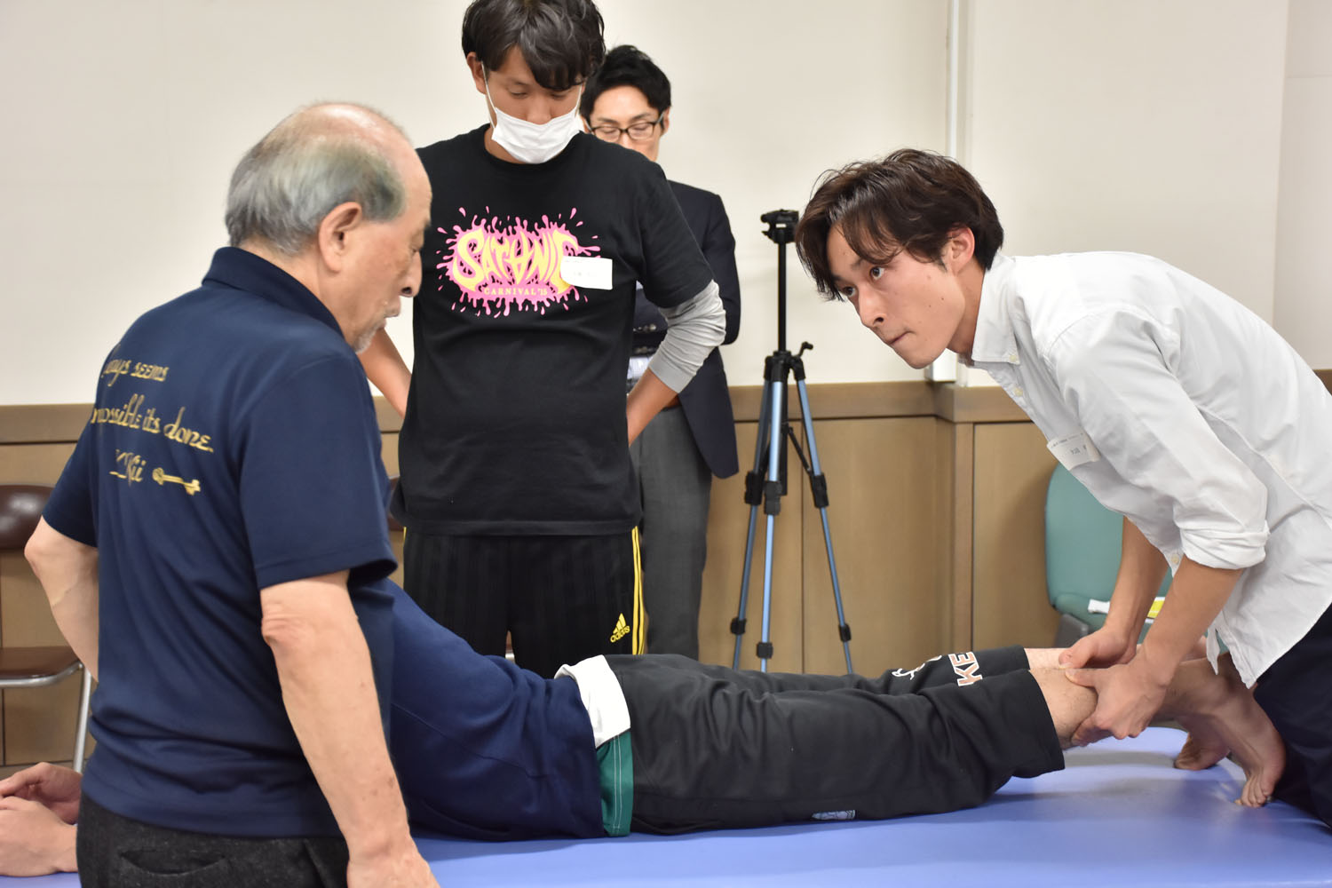 慢性期リハビリ合同症例研究会の様子