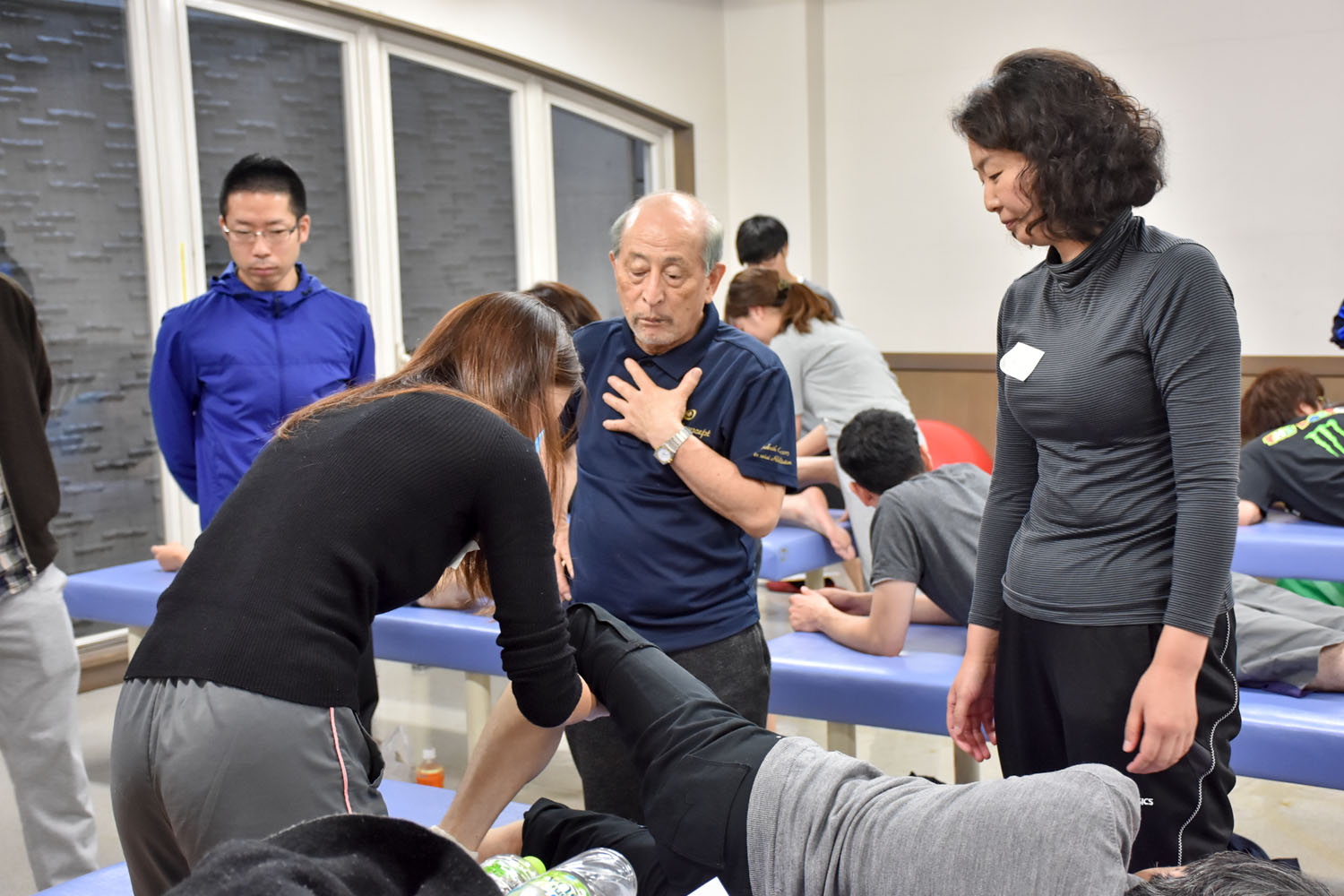 慢性期リハビリ合同症例研究会の様子
